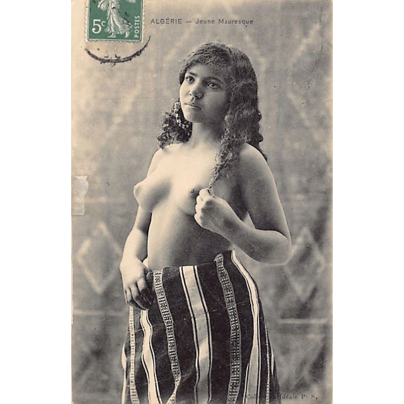 Rare collectable postcards of ETHNIC NUDE. Vintage Postcards of ETHNIC NUDE