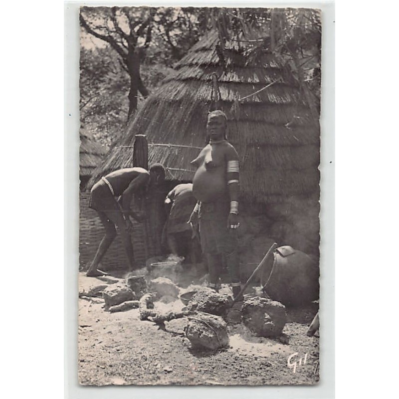 Rare collectable postcards of ETHNIC NUDE. Vintage Postcards of ETHNIC NUDE