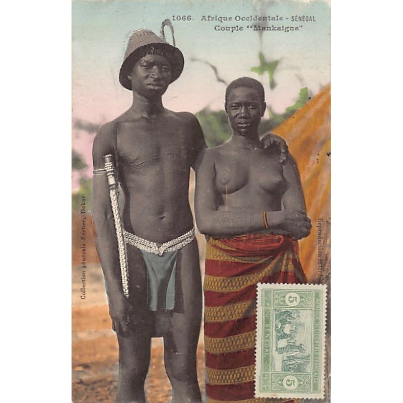 Rare collectable postcards of ETHNIC NUDE. Vintage Postcards of ETHNIC NUDE