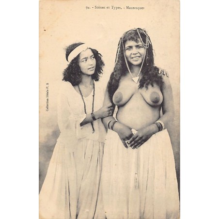 Rare collectable postcards of ETHNIC NUDE. Vintage Postcards of ETHNIC NUDE