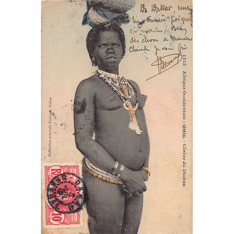 Rare collectable postcards of ETHNIC NUDE. Vintage Postcards of ETHNIC NUDE