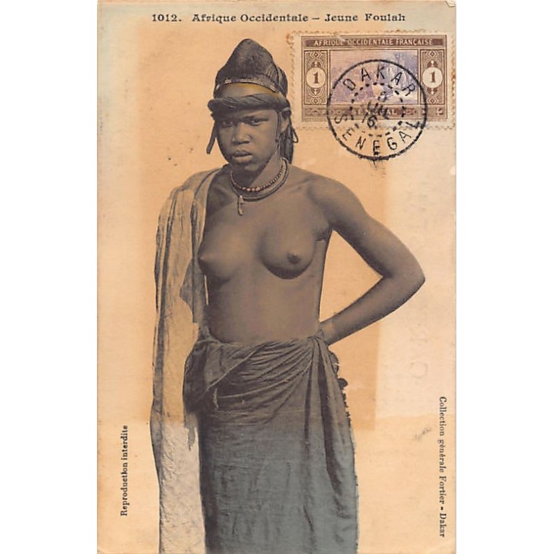 Rare collectable postcards of ETHNIC NUDE. Vintage Postcards of ETHNIC NUDE