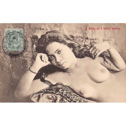 Rare collectable postcards of ETHNIC NUDE. Vintage Postcards of ETHNIC NUDE