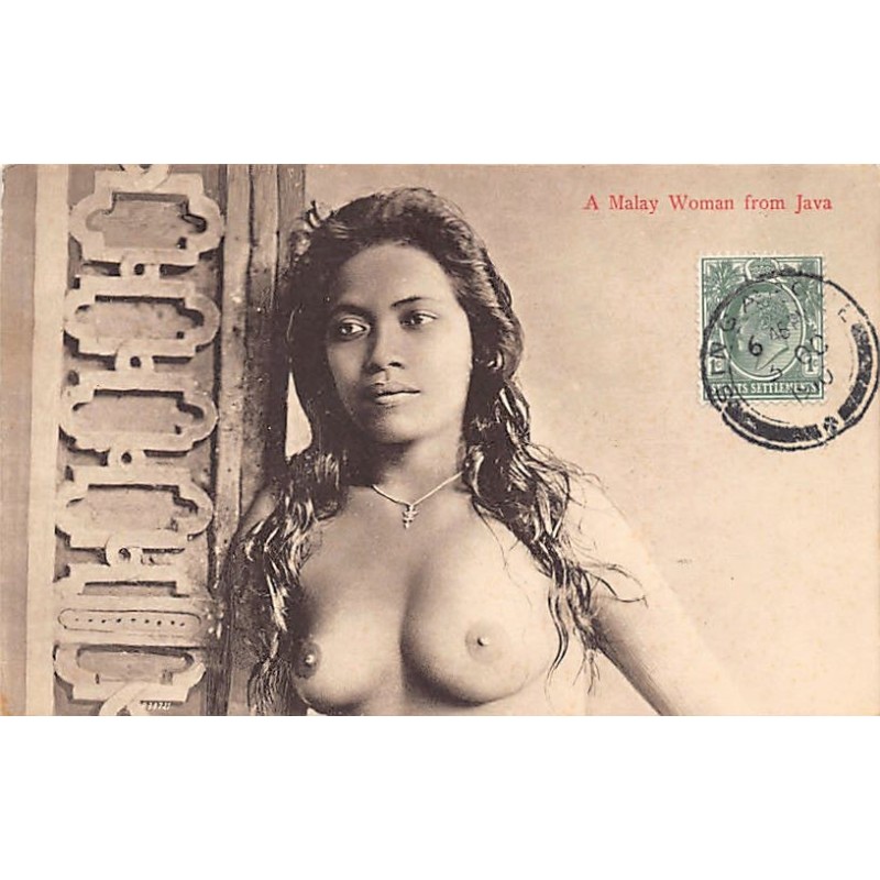 Rare collectable postcards of ETHNIC NUDE. Vintage Postcards of ETHNIC NUDE