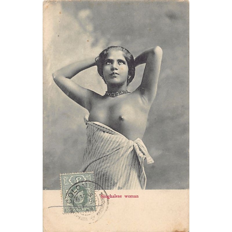 Rare collectable postcards of ETHNIC NUDE. Vintage Postcards of ETHNIC NUDE
