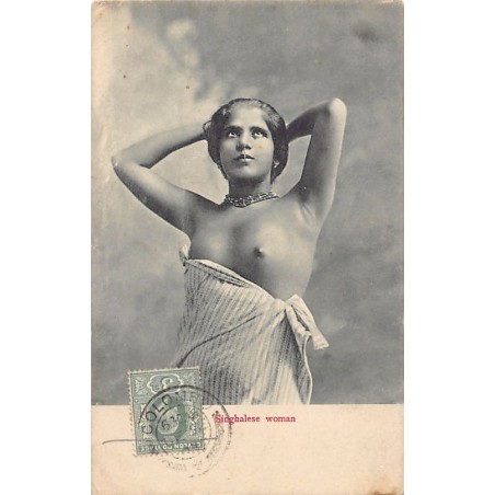 Rare collectable postcards of ETHNIC NUDE. Vintage Postcards of ETHNIC NUDE