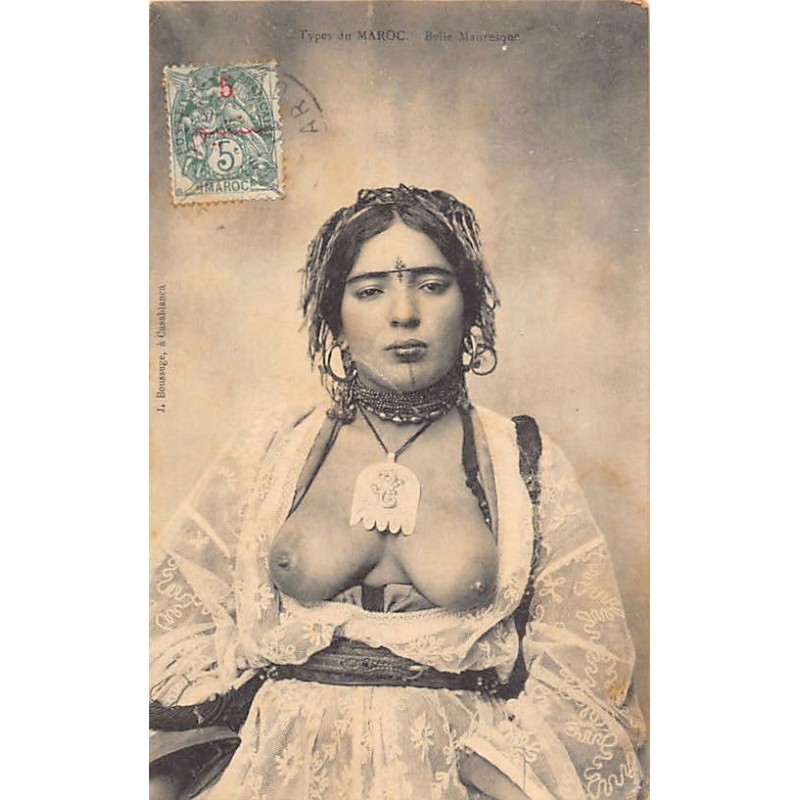 Rare collectable postcards of ETHNIC NUDE. Vintage Postcards of ETHNIC NUDE