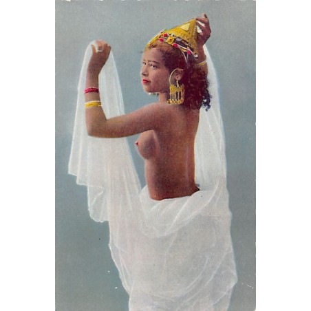 Rare collectable postcards of ETHNIC NUDE. Vintage Postcards of ETHNIC NUDE