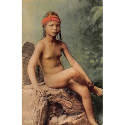 Rare collectable postcards of ETHNIC NUDE. Vintage Postcards of ETHNIC NUDE