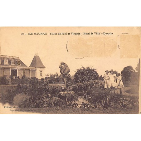 Rare collectable postcards of Mauritius. Vintage Postcards of Mauritius