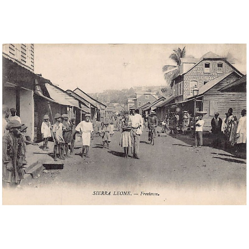 Rare collectable postcards of Sierra Leone. Vintage Postcards of Sierra Leone