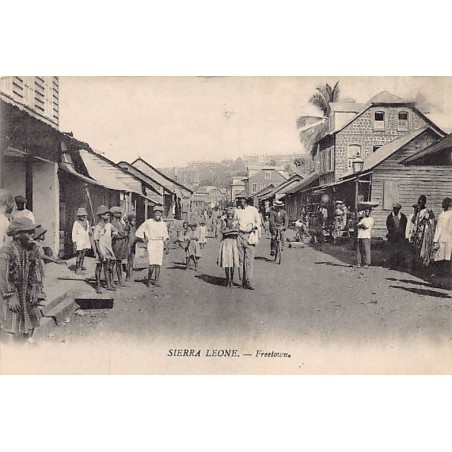 Rare collectable postcards of Sierra Leone. Vintage Postcards of Sierra Leone