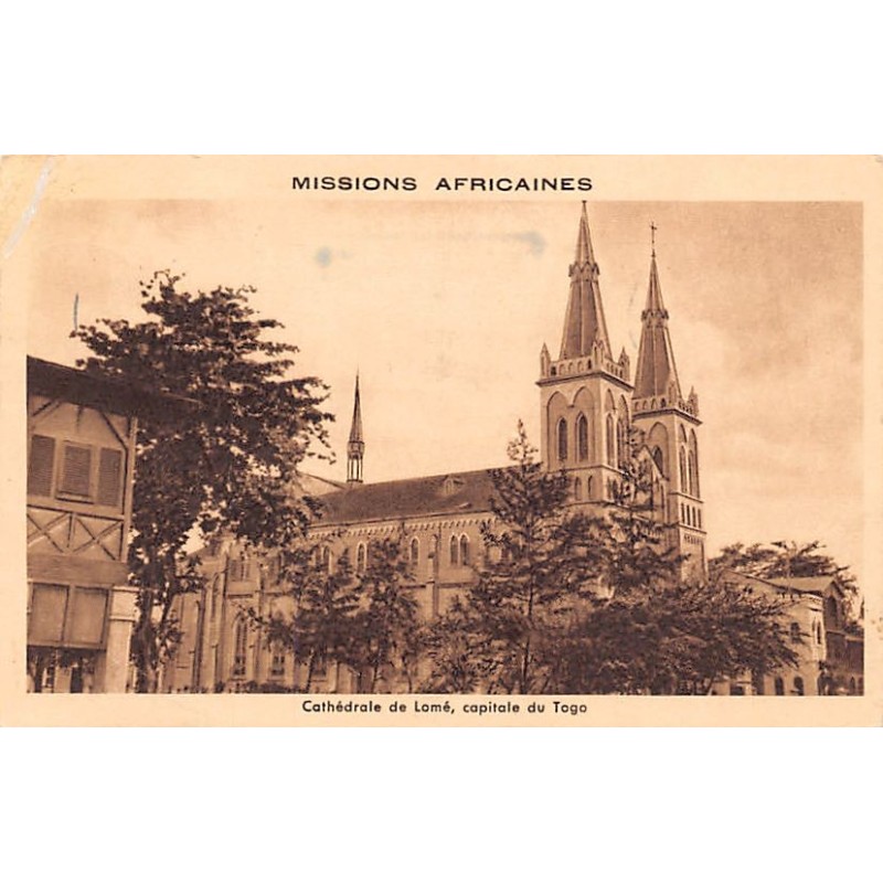 Rare collectable postcards of Togo. Vintage Postcards of Togo