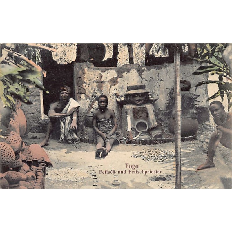 Rare collectable postcards of Togo. Vintage Postcards of Togo