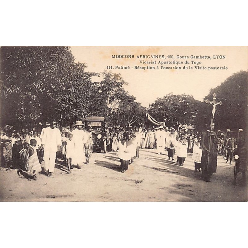 Rare collectable postcards of Togo. Vintage Postcards of Togo