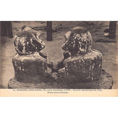 Rare collectable postcards of Togo. Vintage Postcards of Togo