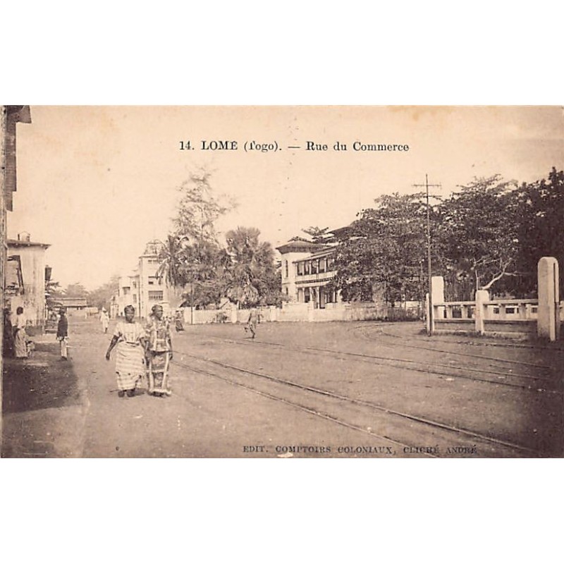 Rare collectable postcards of Togo. Vintage Postcards of Togo