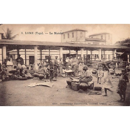 Rare collectable postcards of Togo. Vintage Postcards of Togo