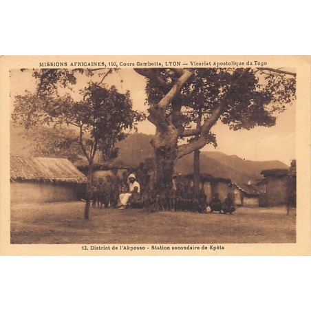 Rare collectable postcards of Togo. Vintage Postcards of Togo