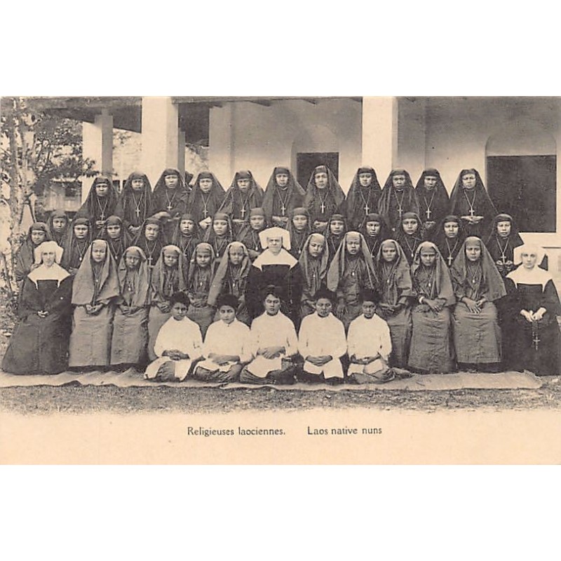 Rare collectable postcards of Laos. Vintage Postcards of Laos