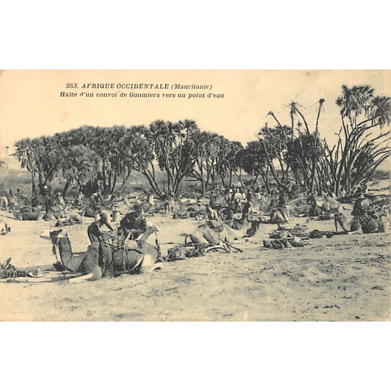 Rare collectable postcards of Mauritania. Vintage Postcards of Mauritania