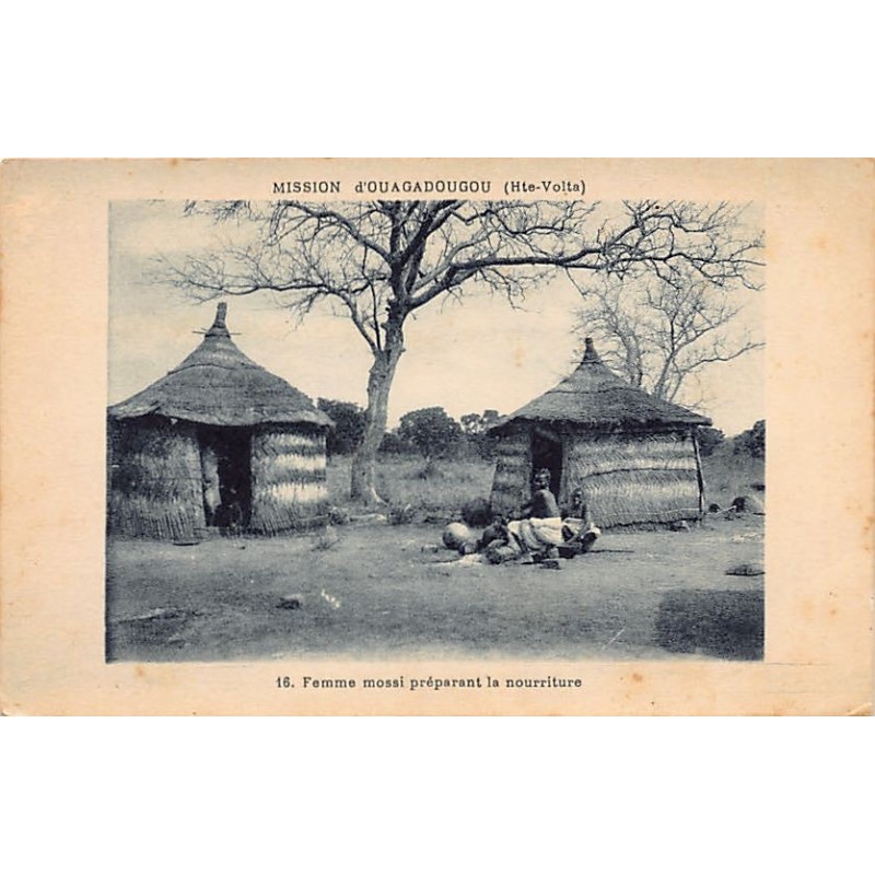 Rare collectable postcards of Burkina Faso (Upper Volta). Vintage Postcards of Burkina Faso (Upper Volta)