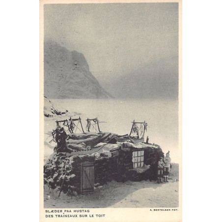 Rare collectable postcards of Greenland. Vintage Postcards of Greenland