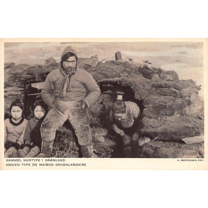 Rare collectable postcards of Greenland. Vintage Postcards of Greenland