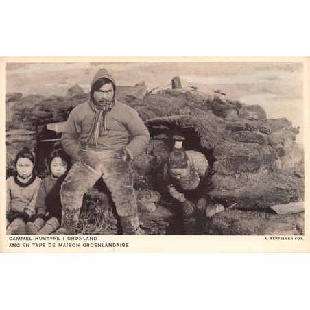 Rare collectable postcards of Greenland. Vintage Postcards of Greenland