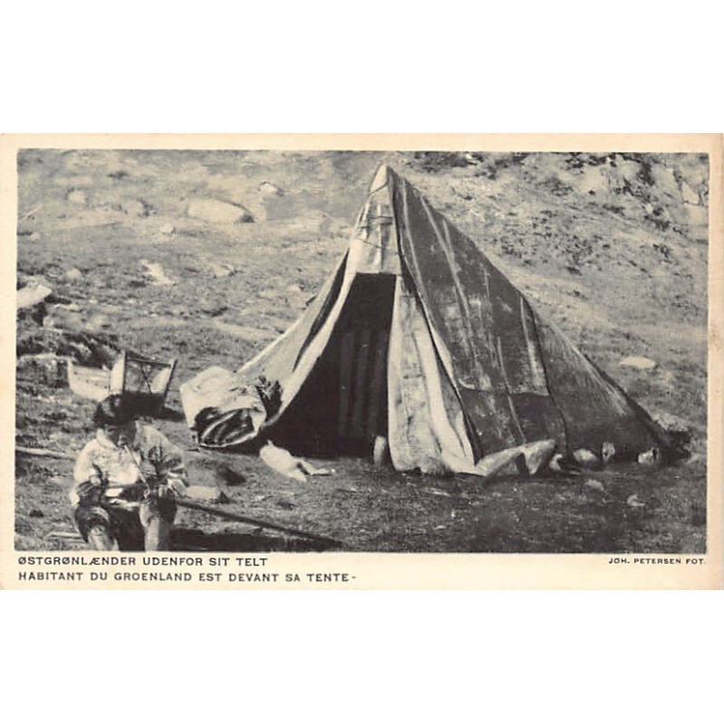 Rare collectable postcards of Greenland. Vintage Postcards of Greenland