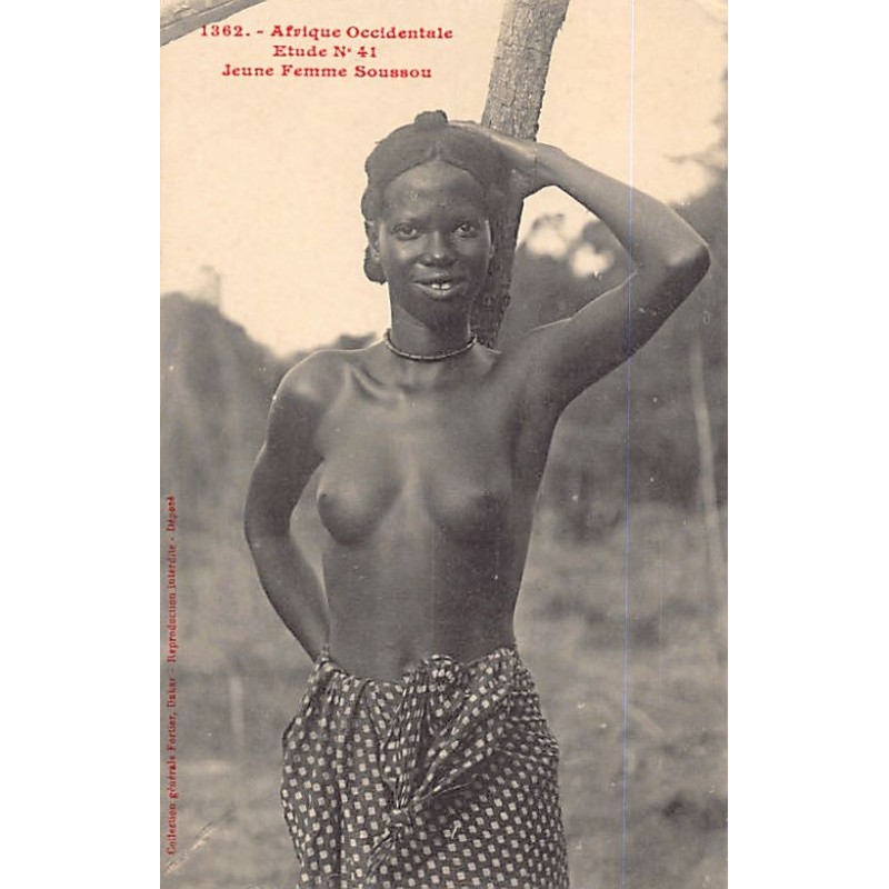 Rare collectable postcards of ETHNIC NUDE. Vintage Postcards of ETHNIC NUDE