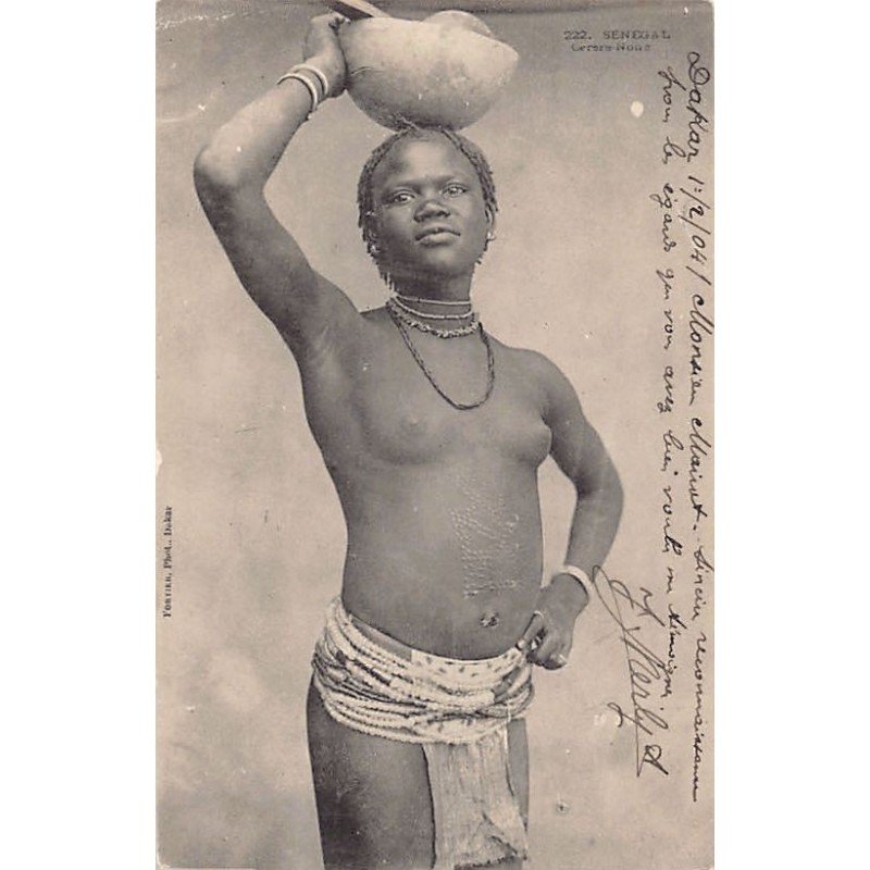 Rare collectable postcards of ETHNIC NUDE. Vintage Postcards of ETHNIC NUDE