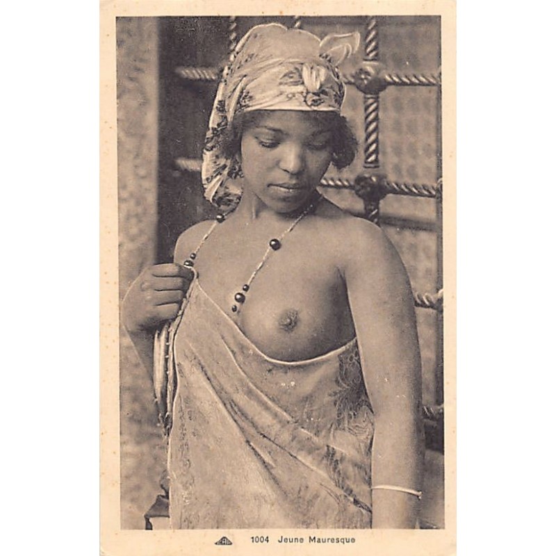 Rare collectable postcards of ETHNIC NUDE. Vintage Postcards of ETHNIC NUDE
