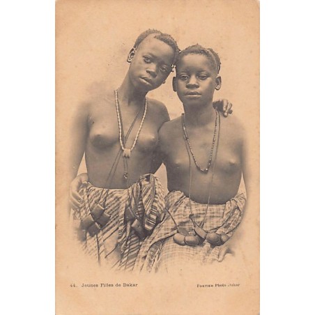 Rare collectable postcards of ETHNIC NUDE. Vintage Postcards of ETHNIC NUDE