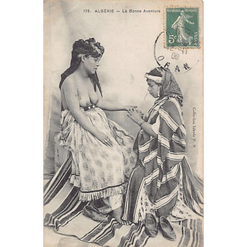 Rare collectable postcards of ETHNIC NUDE. Vintage Postcards of ETHNIC NUDE