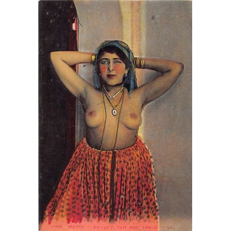 Rare collectable postcards of ETHNIC NUDE. Vintage Postcards of ETHNIC NUDE