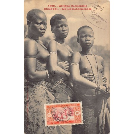 Rare collectable postcards of ETHNIC NUDE. Vintage Postcards of ETHNIC NUDE