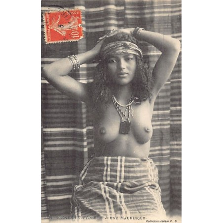 Rare collectable postcards of ETHNIC NUDE. Vintage Postcards of ETHNIC NUDE