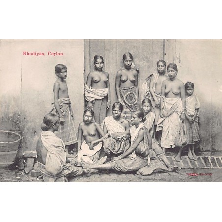 Rare collectable postcards of ETHNIC NUDE. Vintage Postcards of ETHNIC NUDE