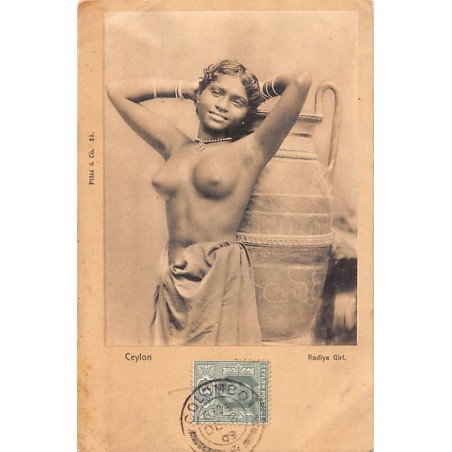 Rare collectable postcards of ETHNIC NUDE. Vintage Postcards of ETHNIC NUDE