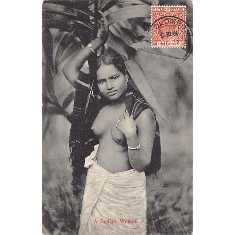 Rare collectable postcards of ETHNIC NUDE. Vintage Postcards of ETHNIC NUDE
