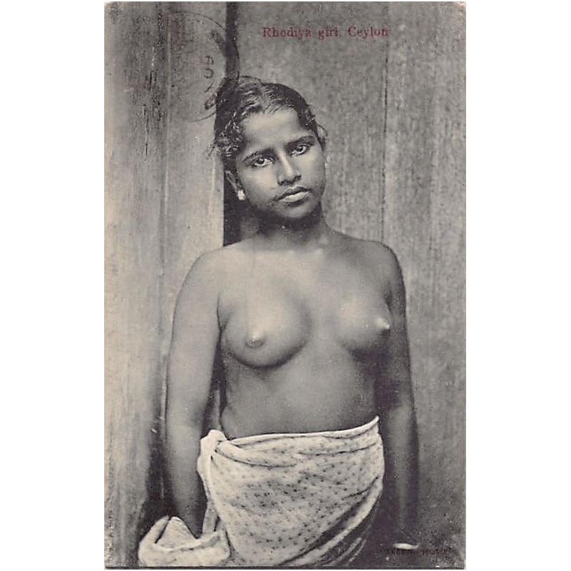 Rare collectable postcards of ETHNIC NUDE. Vintage Postcards of ETHNIC NUDE