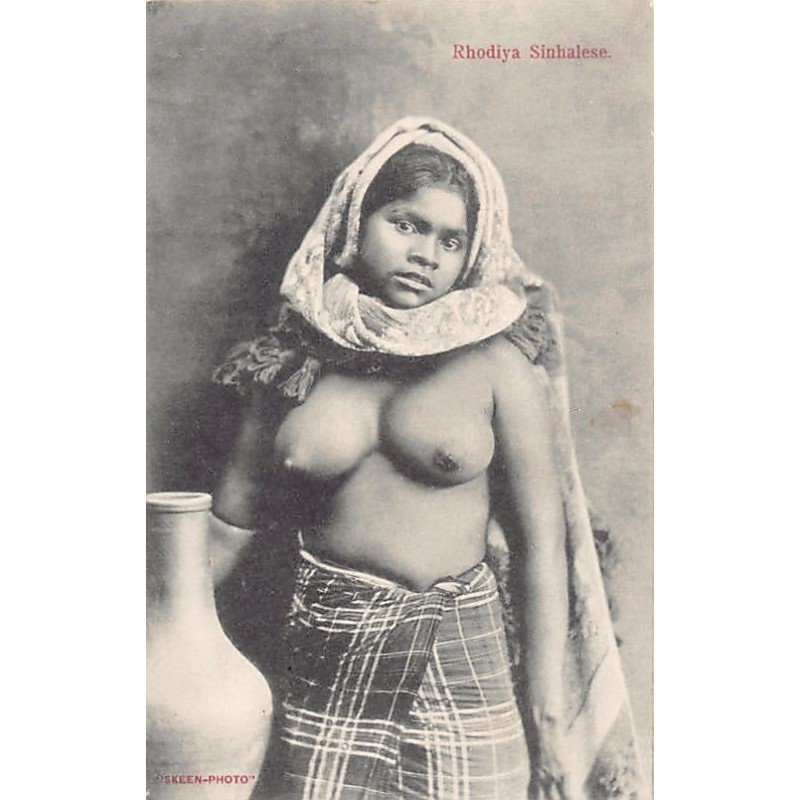 Rare collectable postcards of ETHNIC NUDE. Vintage Postcards of ETHNIC NUDE