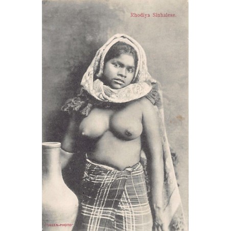 Rare collectable postcards of ETHNIC NUDE. Vintage Postcards of ETHNIC NUDE