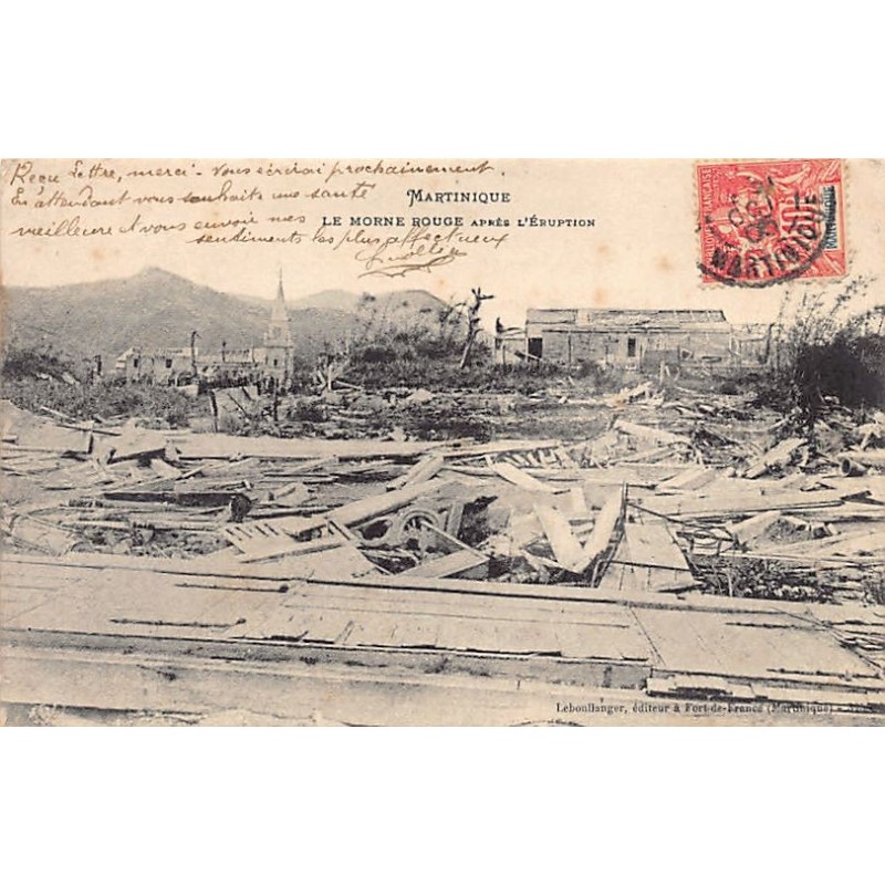 Rare collectable postcards of Martinique. Vintage Postcards of Martinique