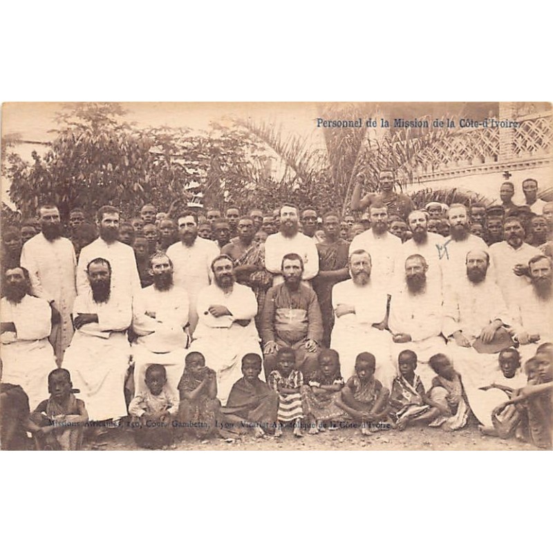 Rare collectable postcards of Ivory Coast - Côte d'Ivoire. Vintage Postcards of Ivory Coast - Côte d'Ivoire