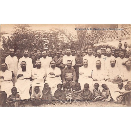 Rare collectable postcards of Ivory Coast - Côte d'Ivoire. Vintage Postcards of Ivory Coast - Côte d'Ivoire