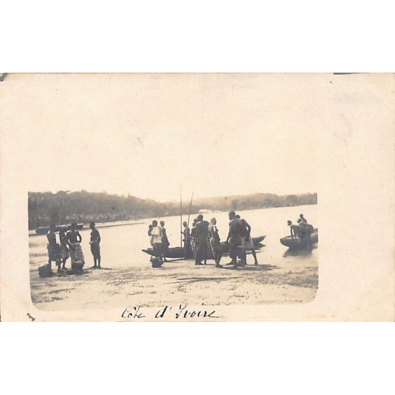 Rare collectable postcards of Ivory Coast - Côte d'Ivoire. Vintage Postcards of Ivory Coast - Côte d'Ivoire