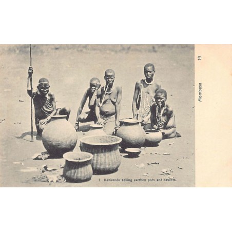 Rare collectable postcards of Kenya. Vintage Postcards of Kenya