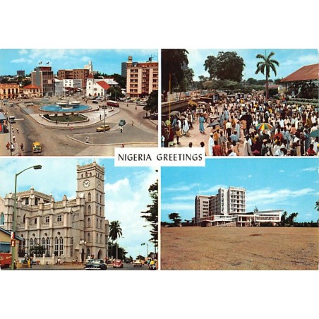 Rare collectable postcards of Nigeria. Vintage Postcards of Nigeria